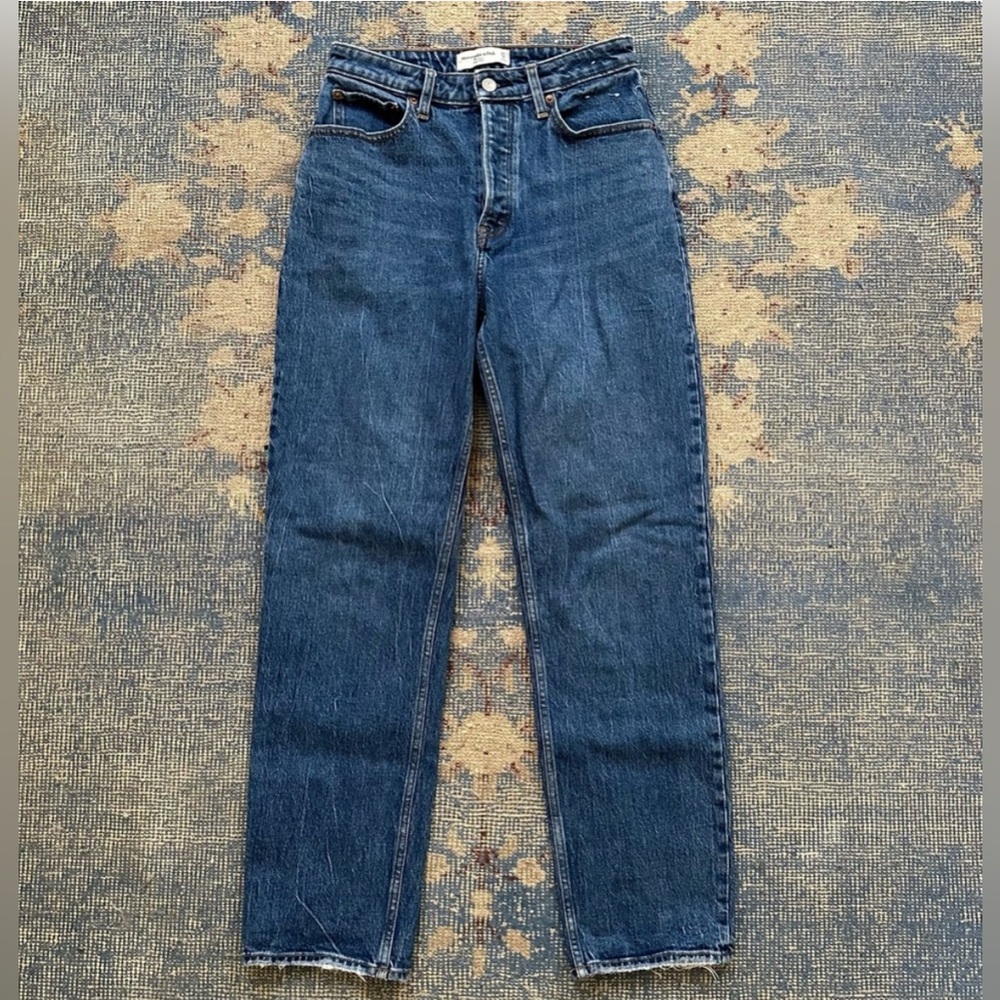 Abercrombie High Rise Dad Jean 27R